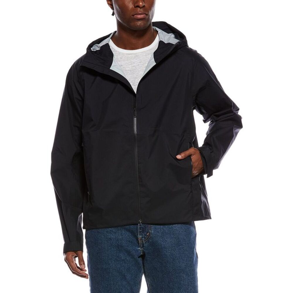 Canada Goose Mens  Horizon Rain Jacket, Black